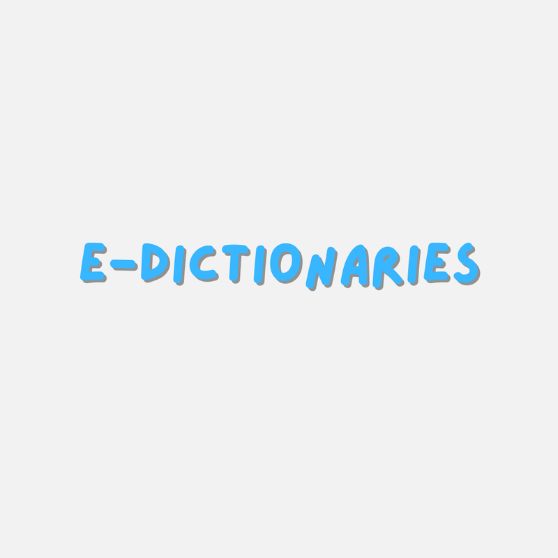 eDictionaries