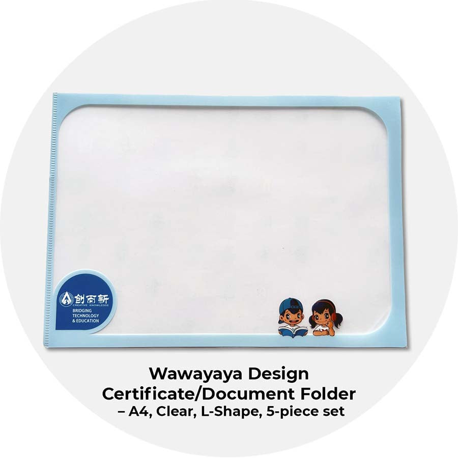 Wawayaya Design Certificate/Document Folder