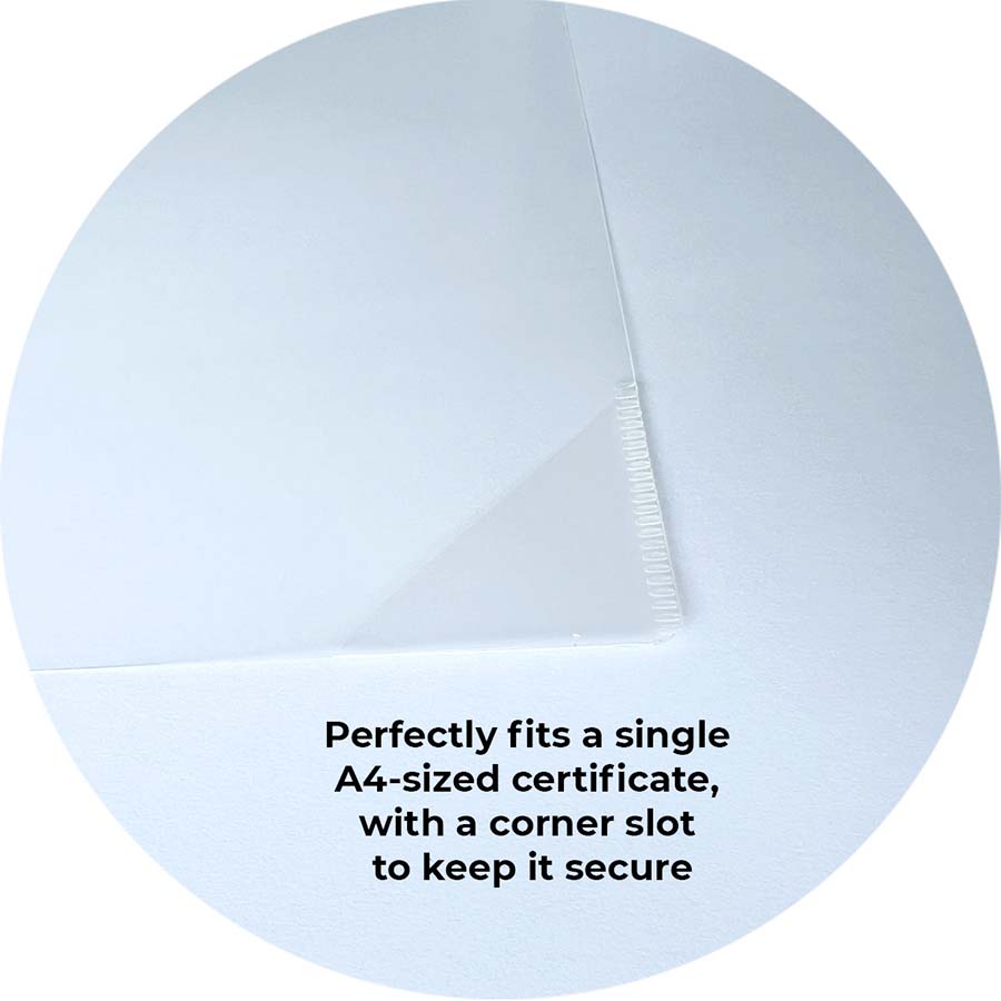 Wawayaya Design Certificate/Document Folder
