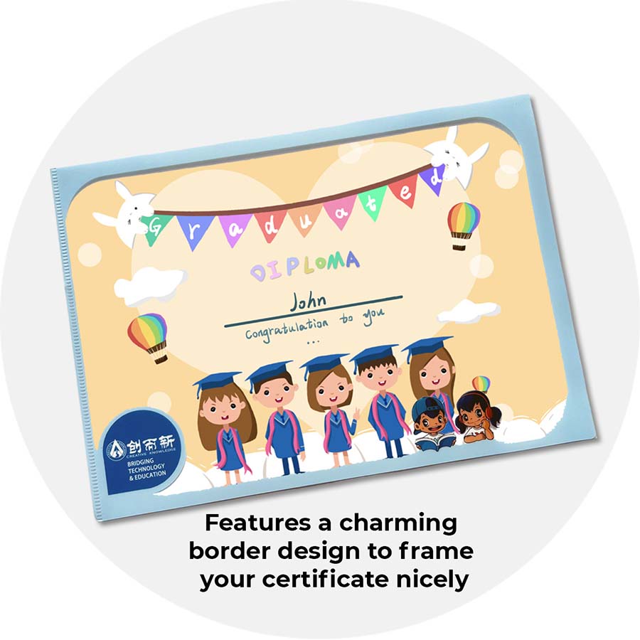 Wawayaya Design Certificate/Document Folder