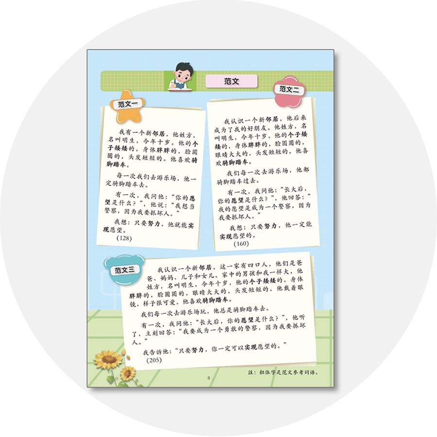 Chinese Composition 123 (Pri 3&4) 看图作文123 (小三小四)