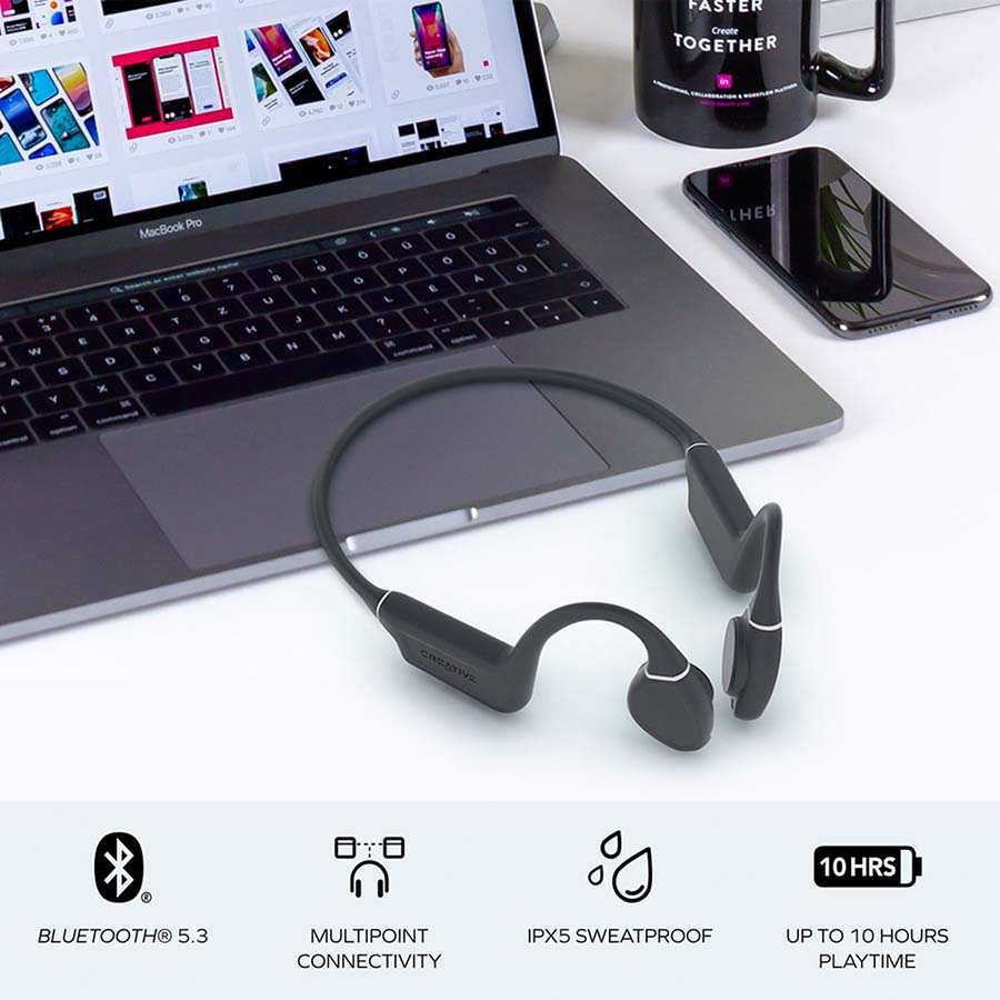 Creative Outlier Free, Wireless Bone Conduction Headphones