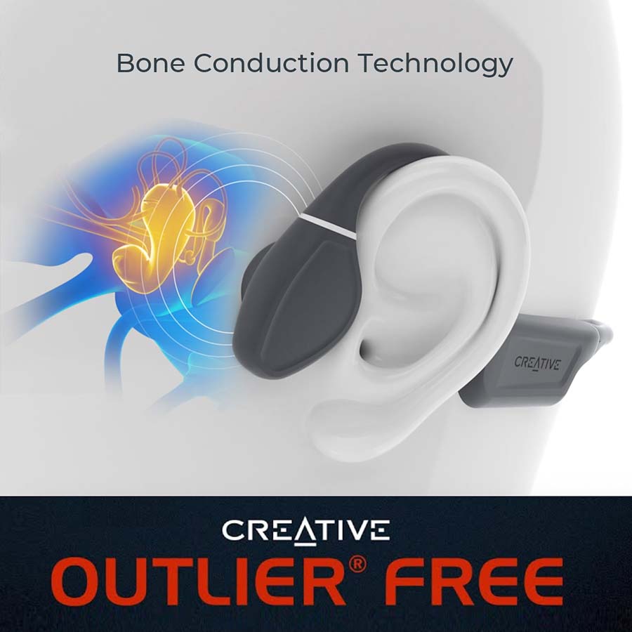 Creative Outlier Free, Wireless Bone Conduction Headphones