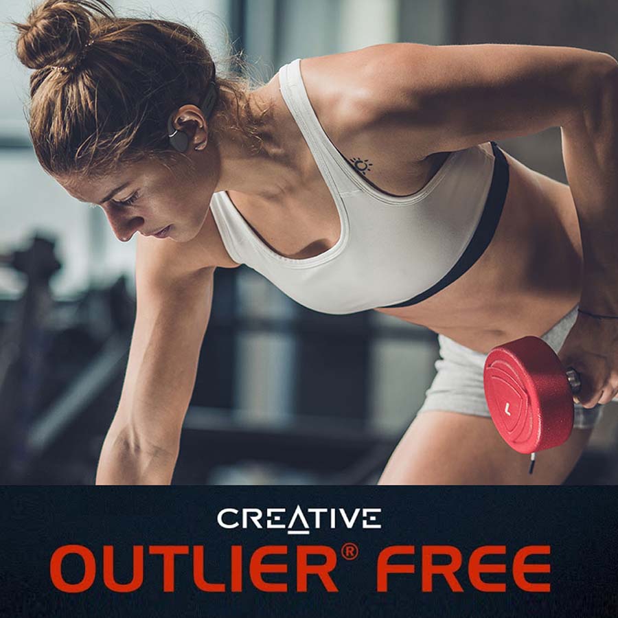 Creative Outlier Free, Wireless Bone Conduction Headphones