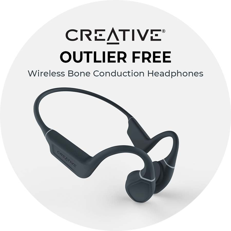 Creative Outlier Free, Wireless Bone Conduction Headphones
