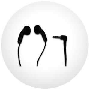 Wired Earphones (No Mic)