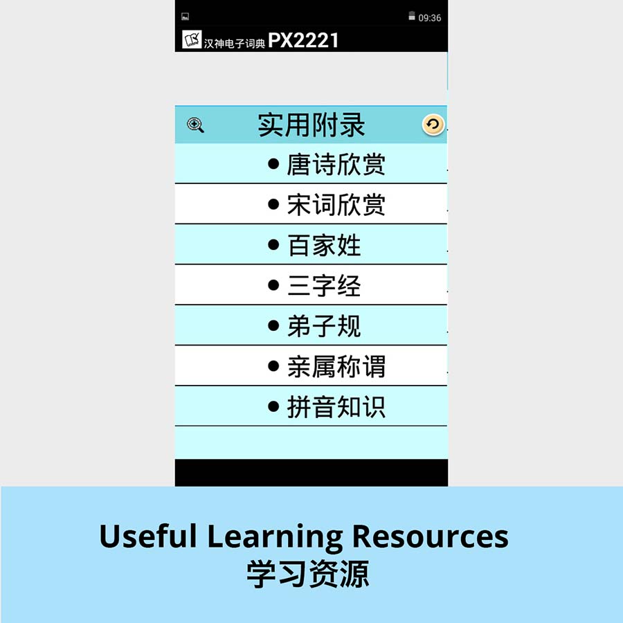 PX2221 eDictionary